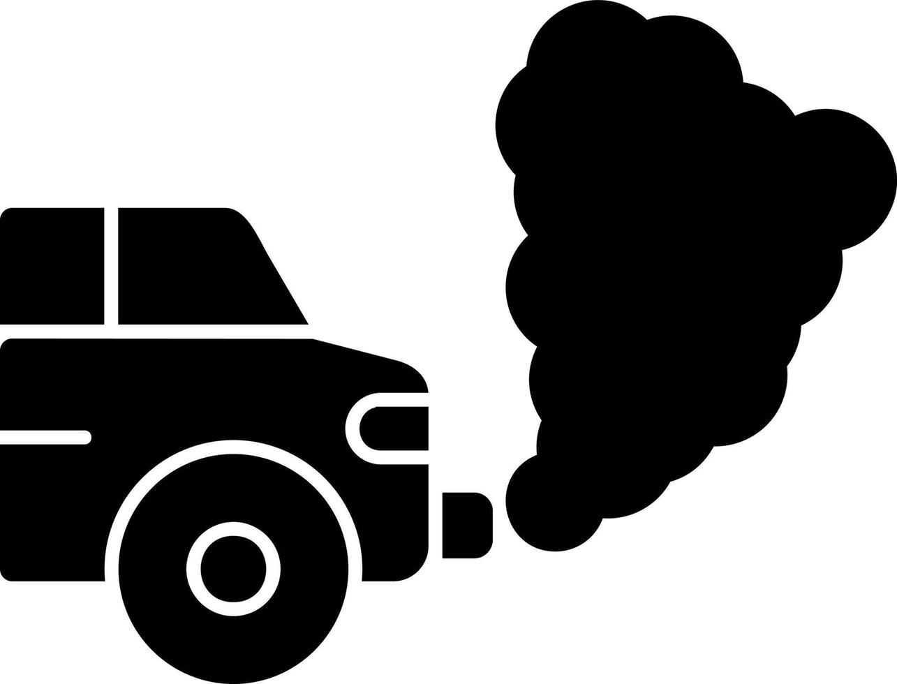 Emission Vector Icon Design