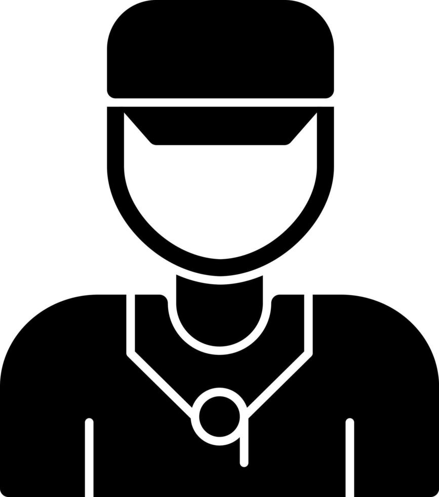 Coach Vector Icon Design