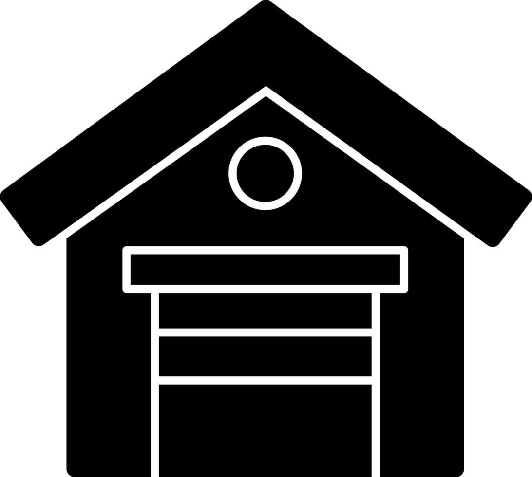 Warehouse Vector Icon Design