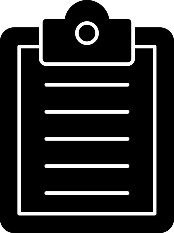 Clipboard Vector Icon Design