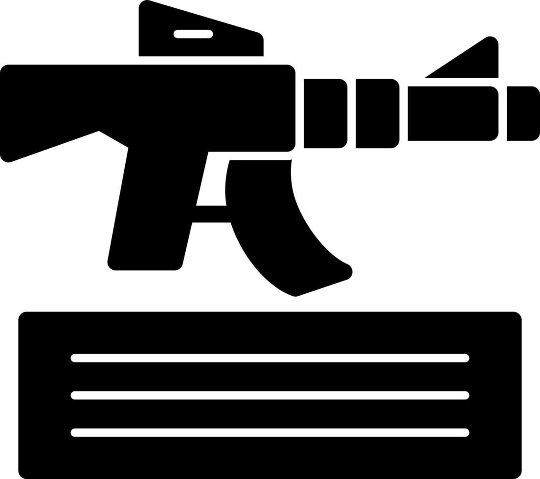 Knocked Out Vector Icon Design