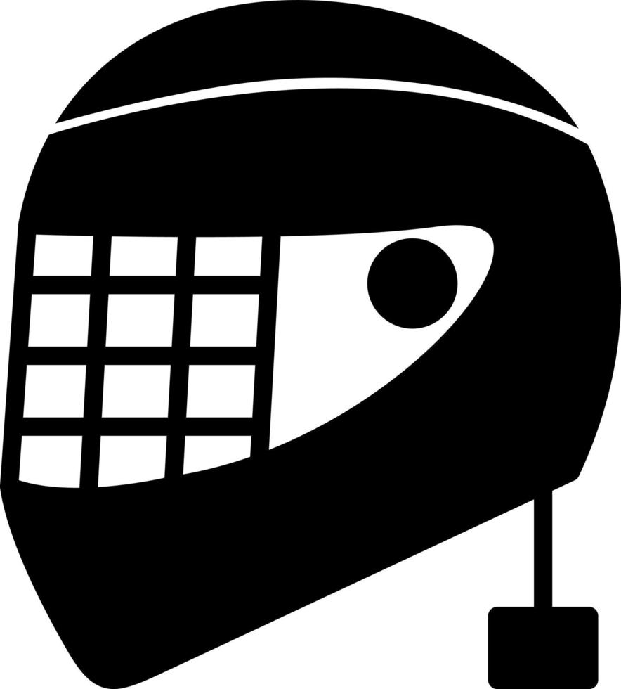 diseño de icono de vector de casco