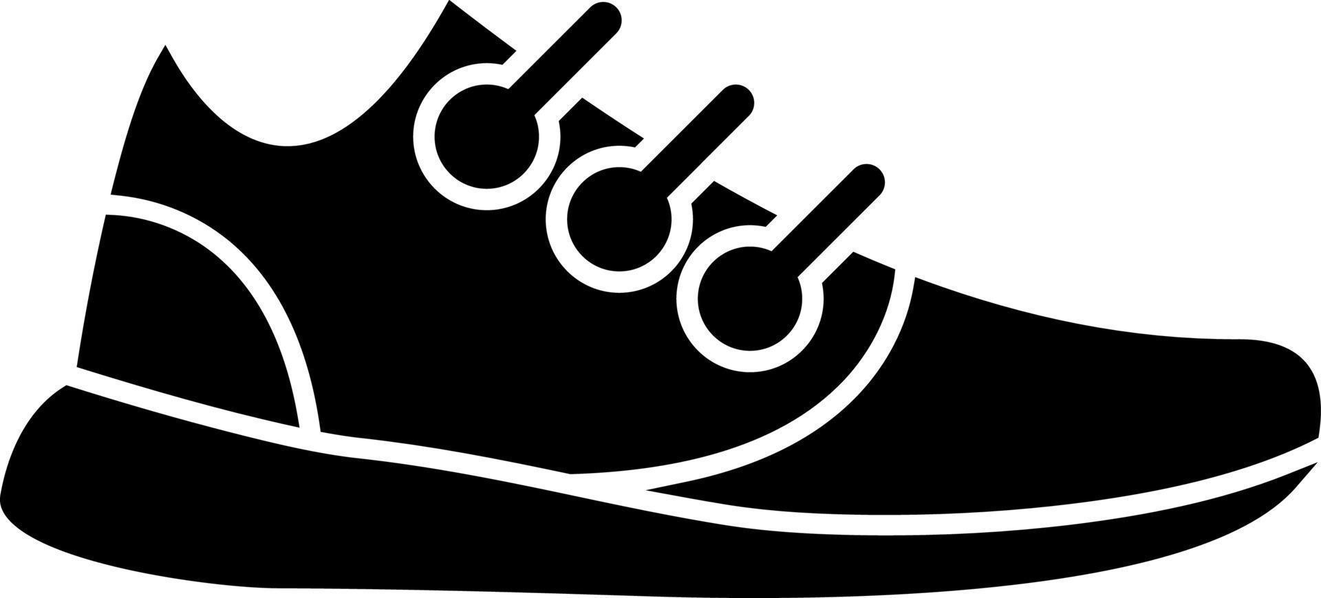 diseño de icono de vector de zapatillas