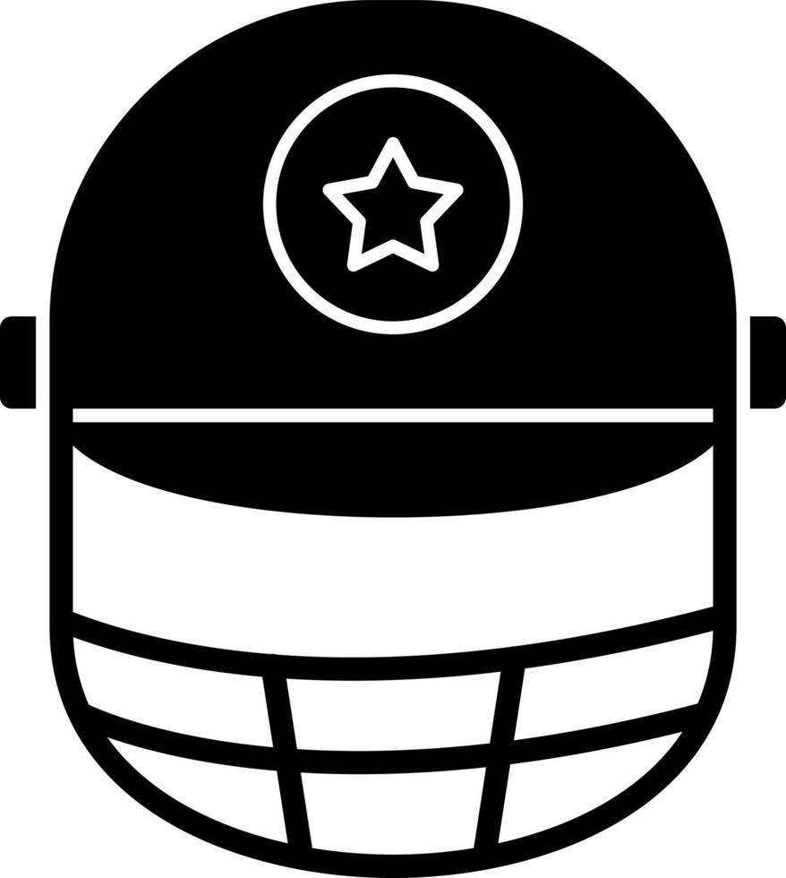 Helmet Vector Icon Design