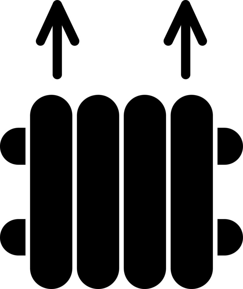 Radiator Vector Icon Design