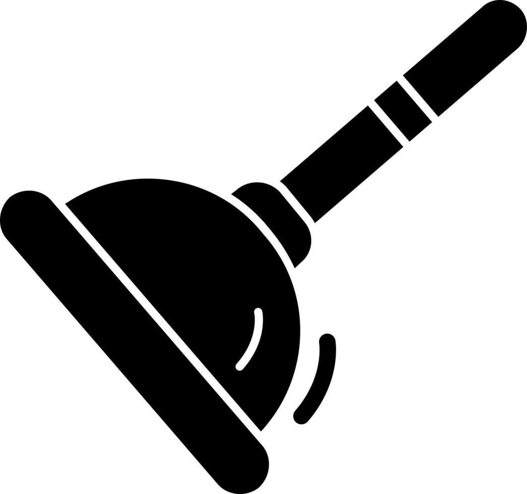 Plunger Vector Icon Design