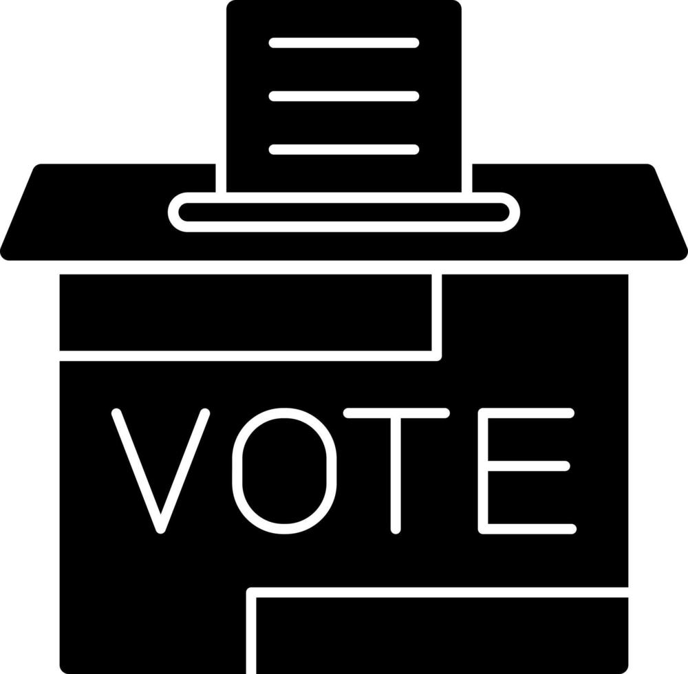 Ballot Vector Icon Design