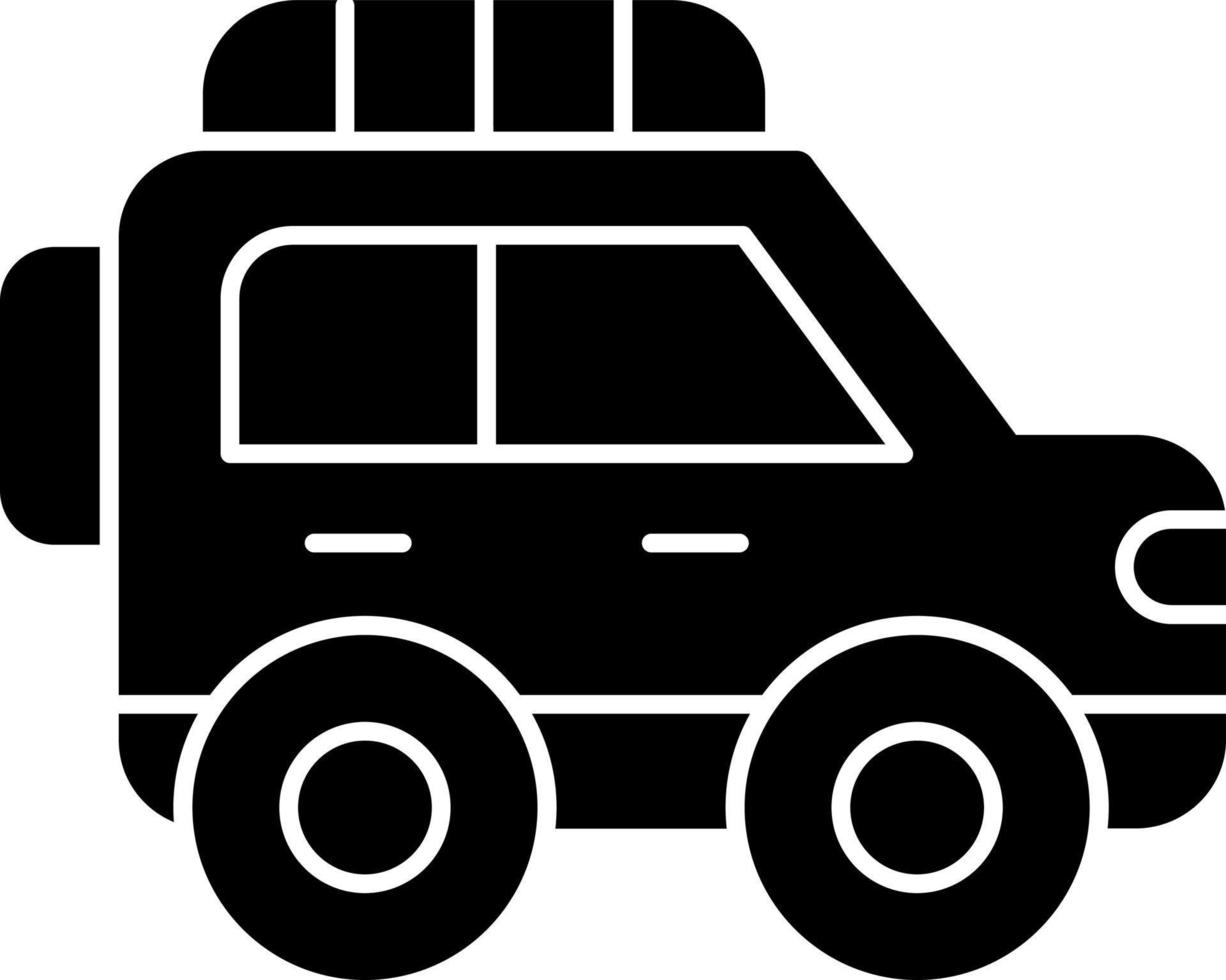 diseño de icono de vector de jeep