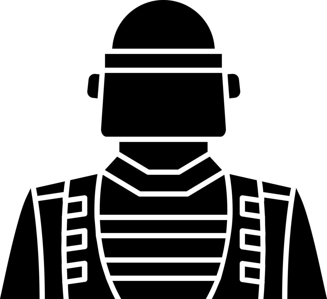 Soldier Vector Icon Design