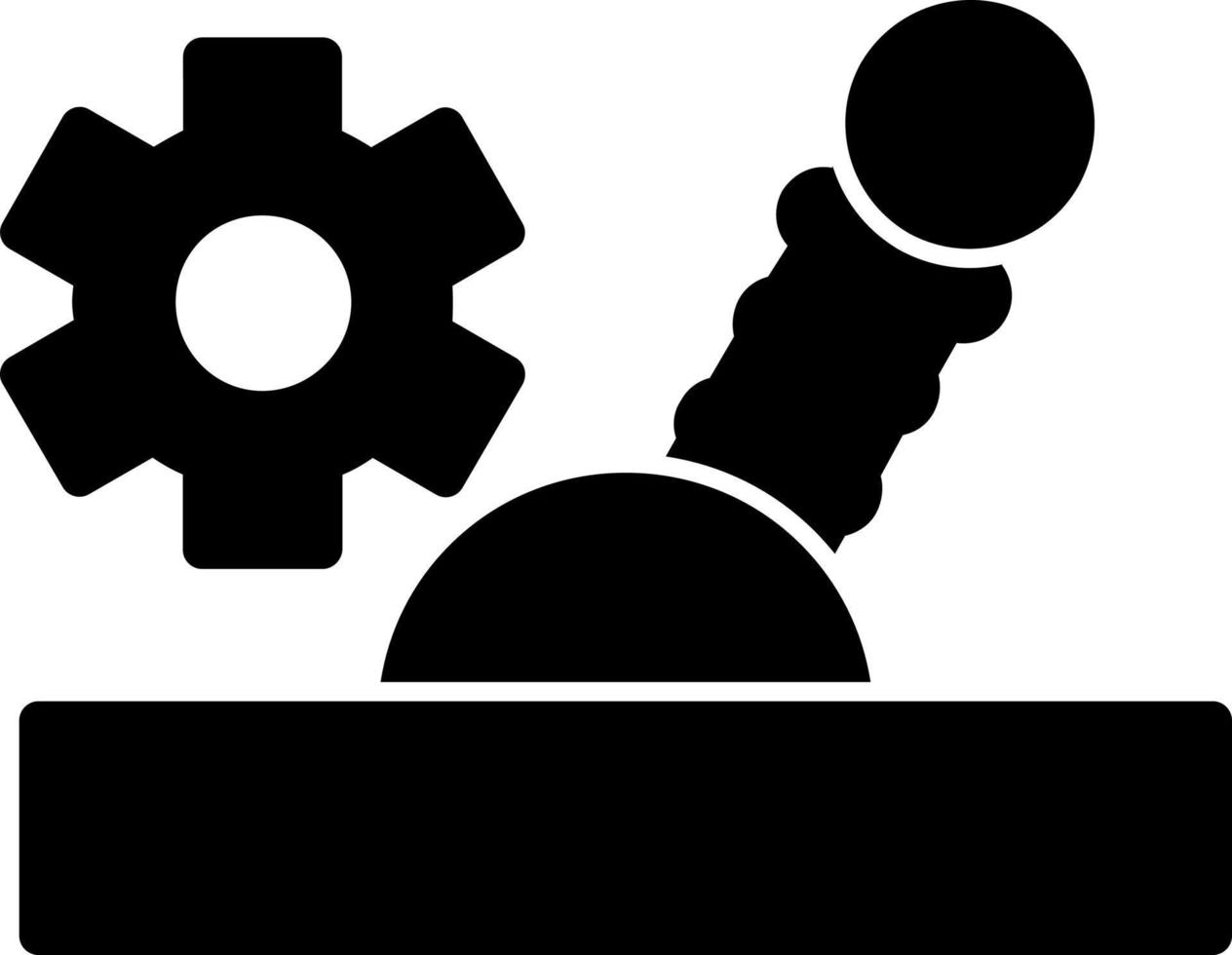 Lever Vector Icon Design