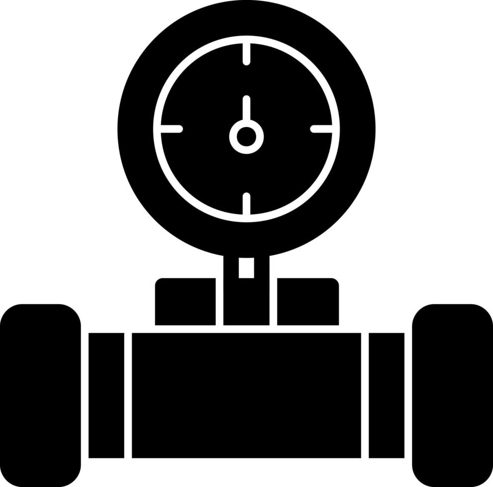 Water Meter Vector Icon Design