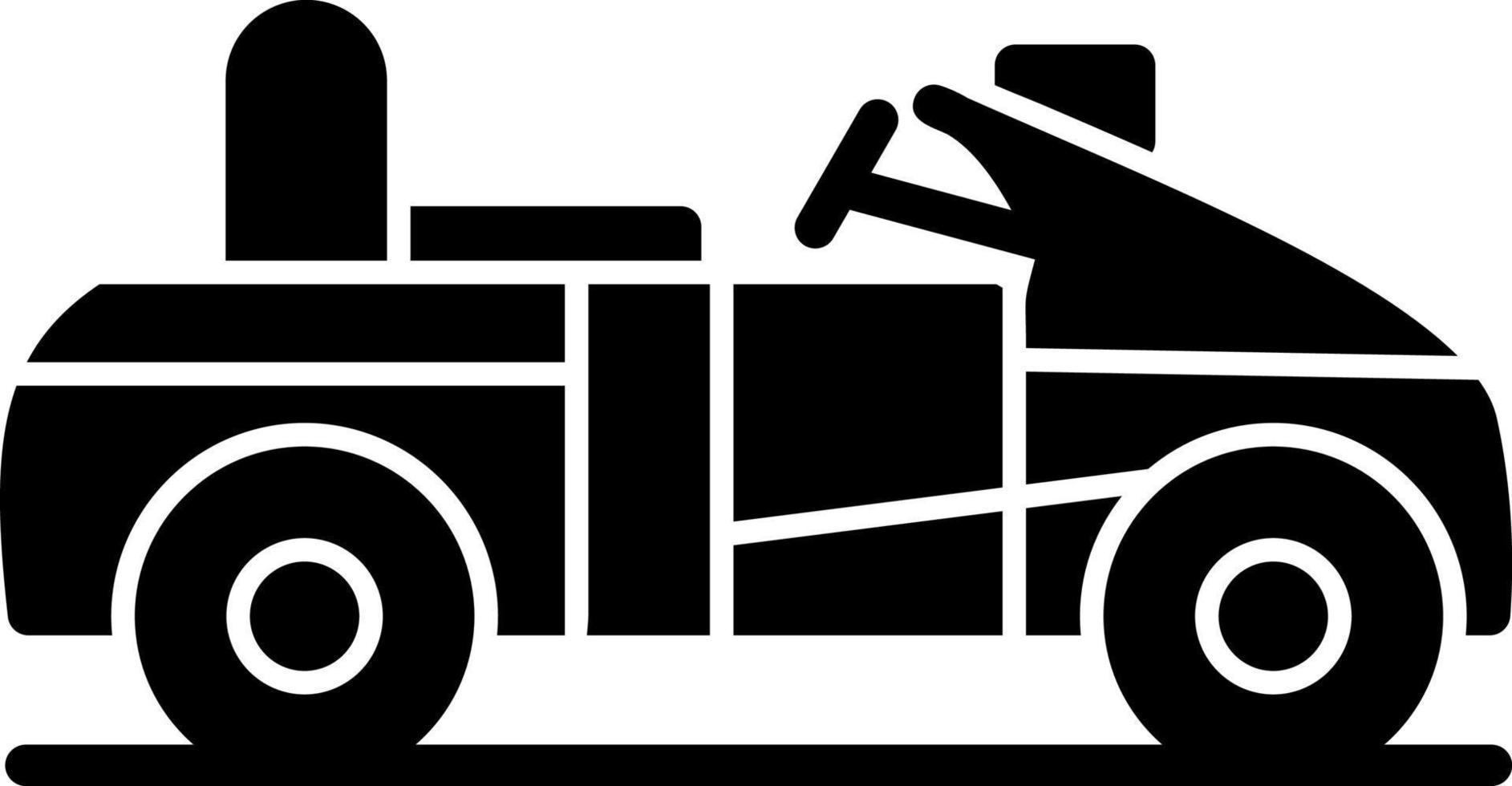 Kiddie Ride Vector Icon Design