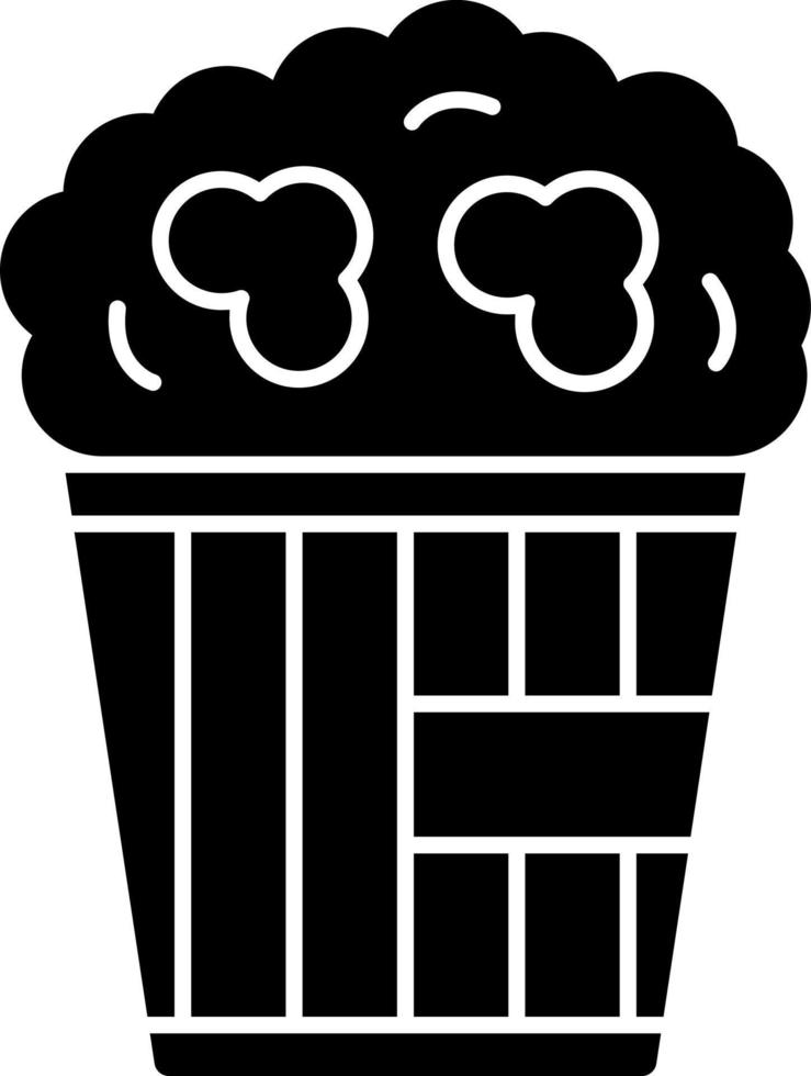 Popcorn Vector Icon Design