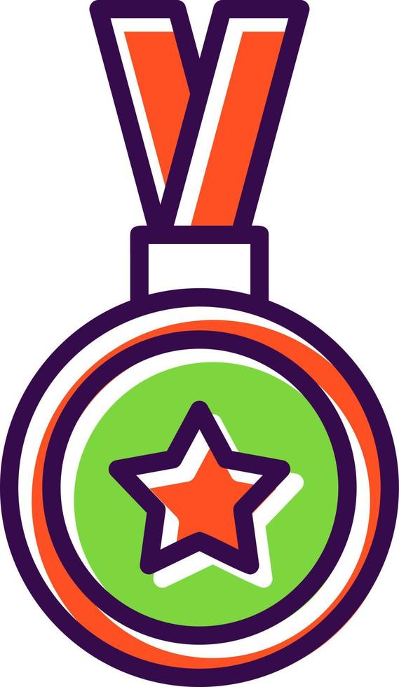 Medal Vector Icon Design