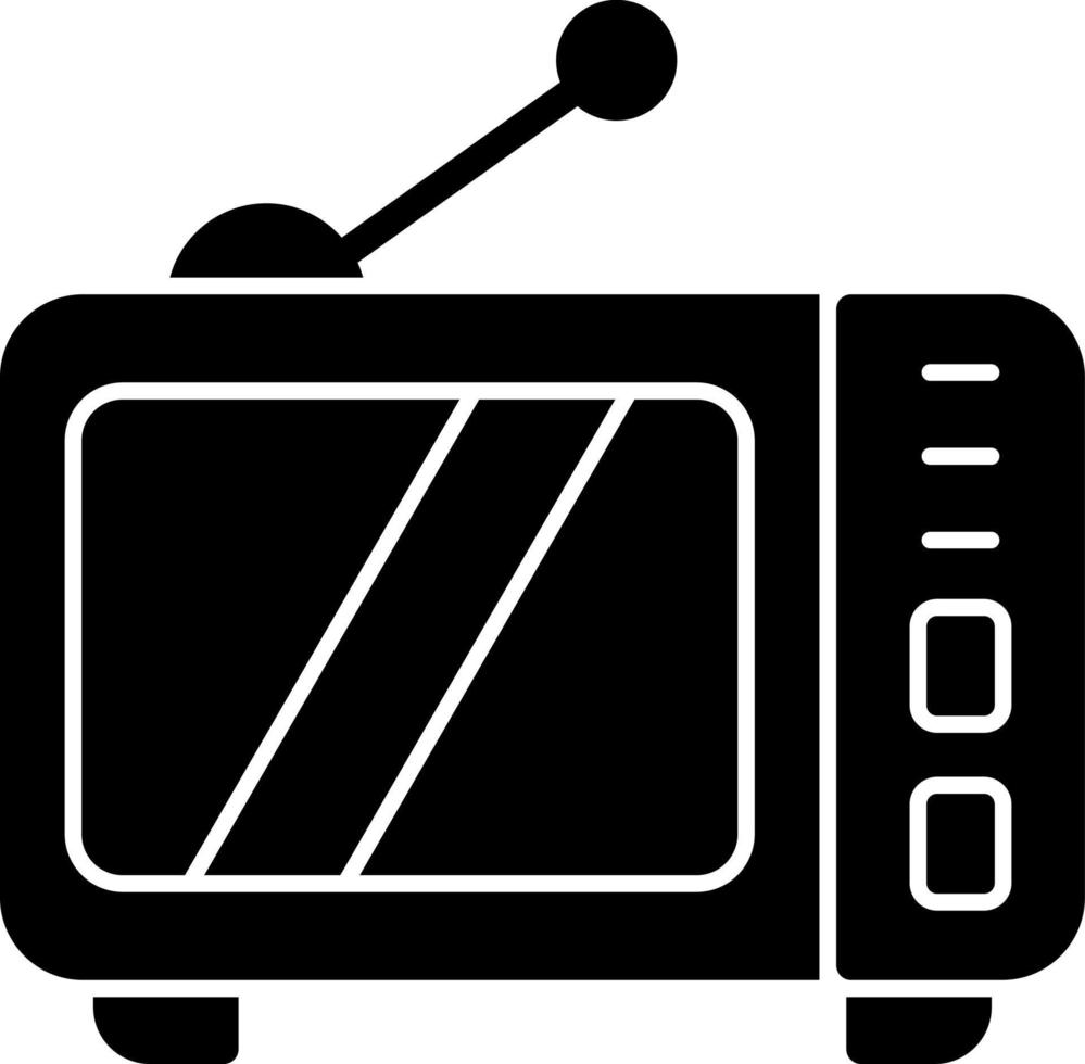 diseño de icono de vector de televisión