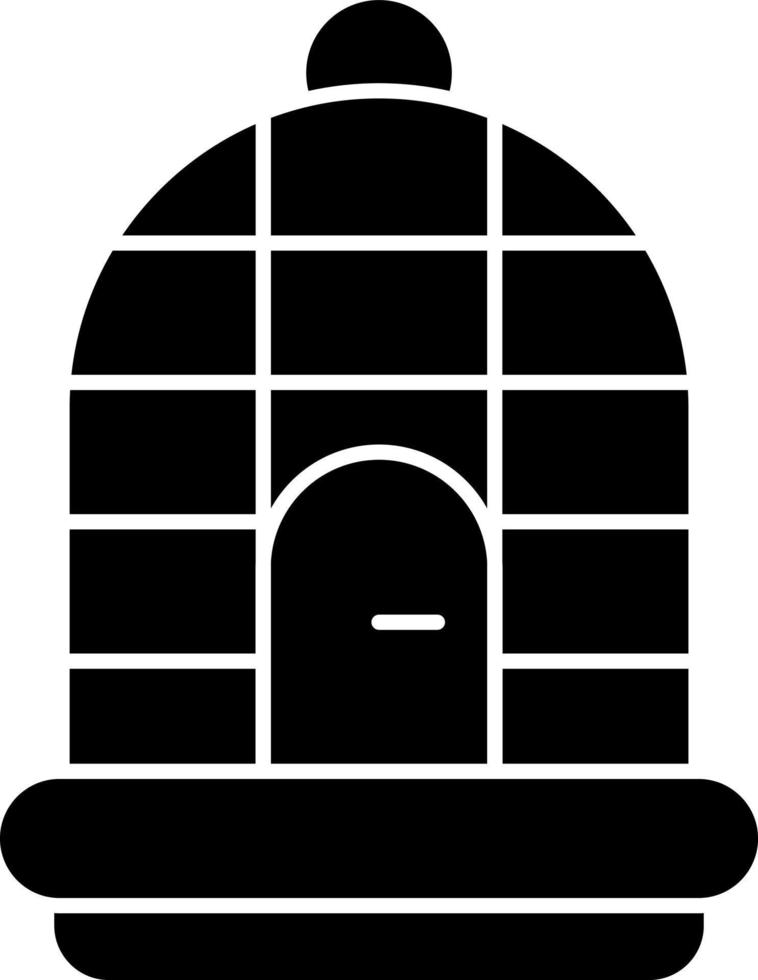 Birdcage Vector Icon Design