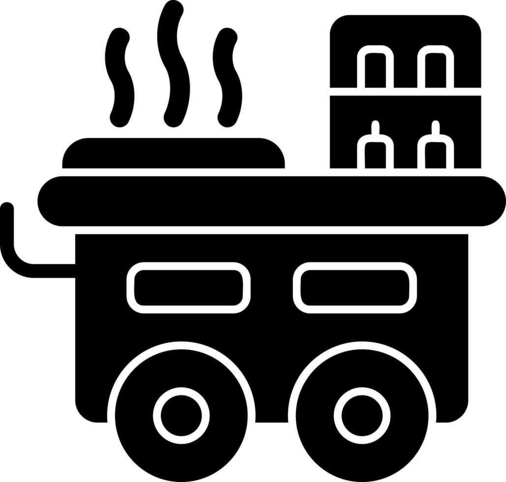 diseño de icono de vector de comida callejera