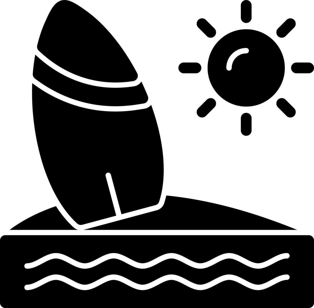 Surf Vector Icon Design