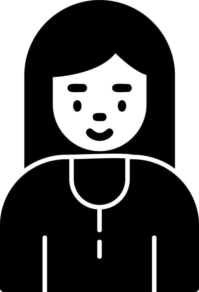 diseño de icono de vector de mujer