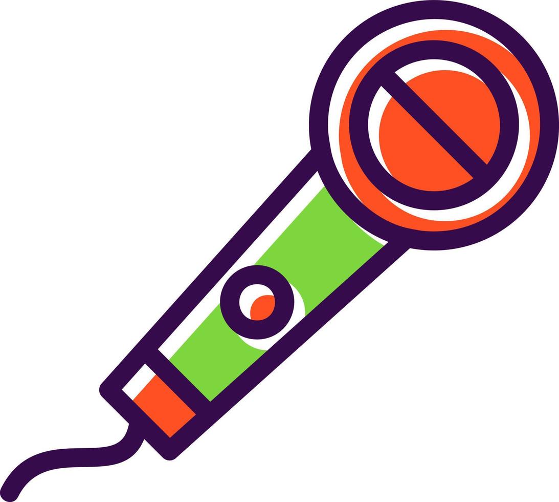 Mike Vector Icon Design