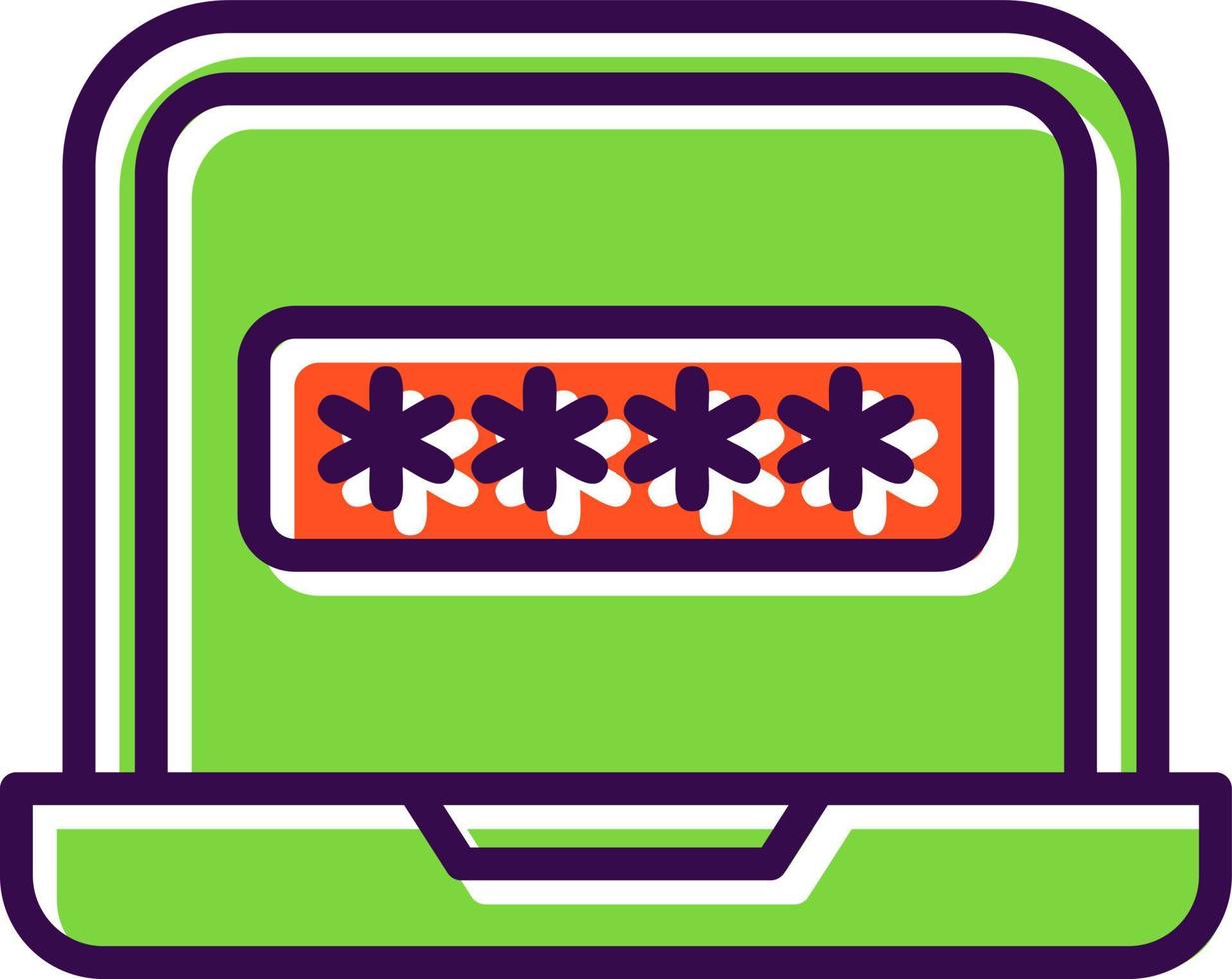 Login Vector Icon Design