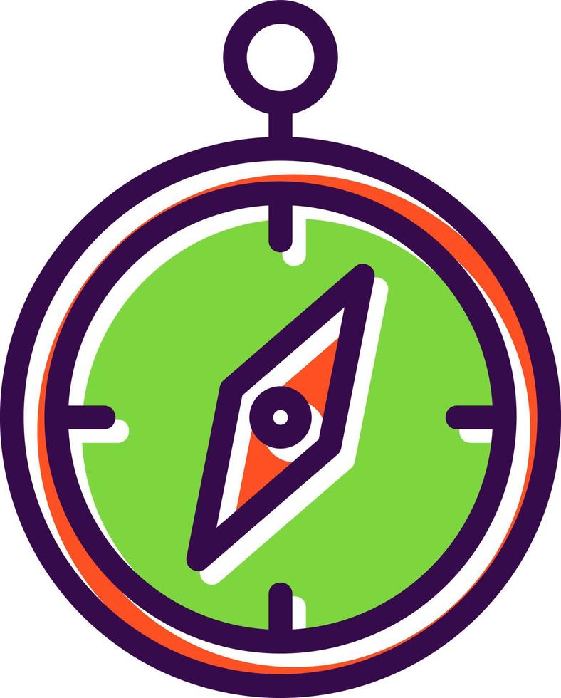 Compass Vector Icon Design