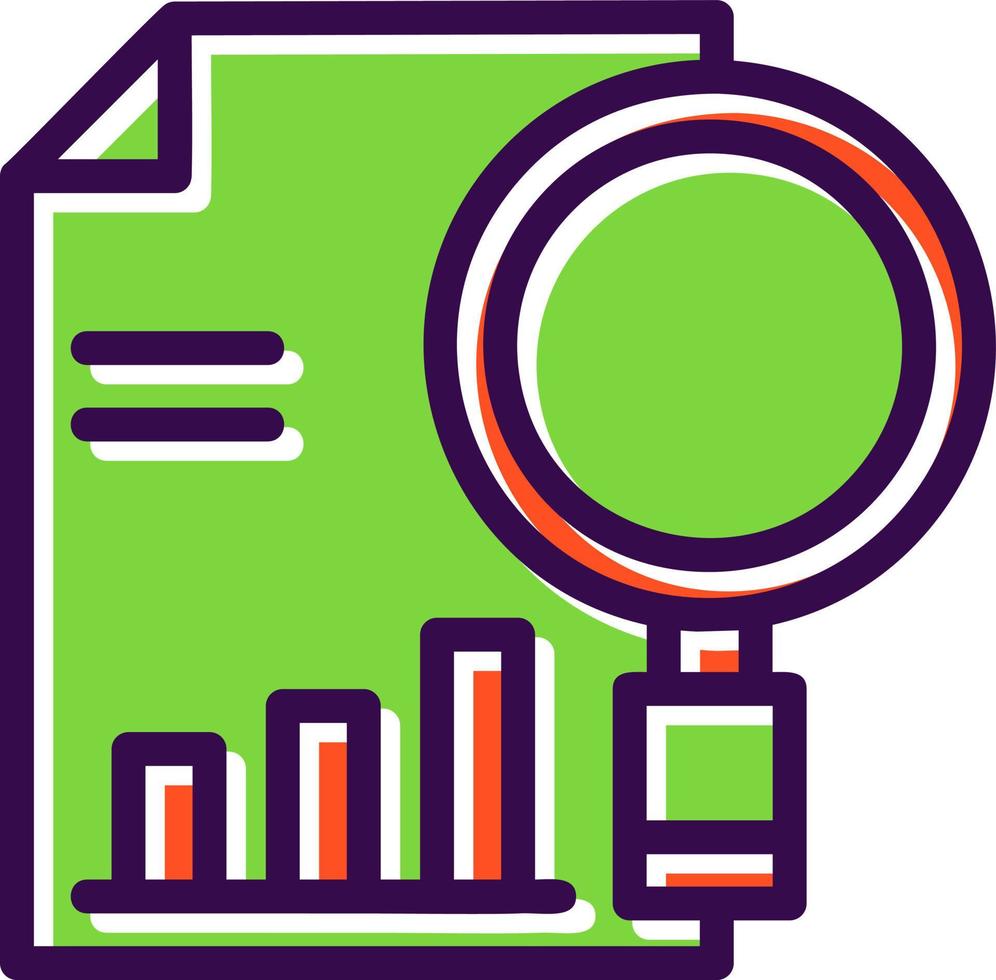 Research Vector Icon Design