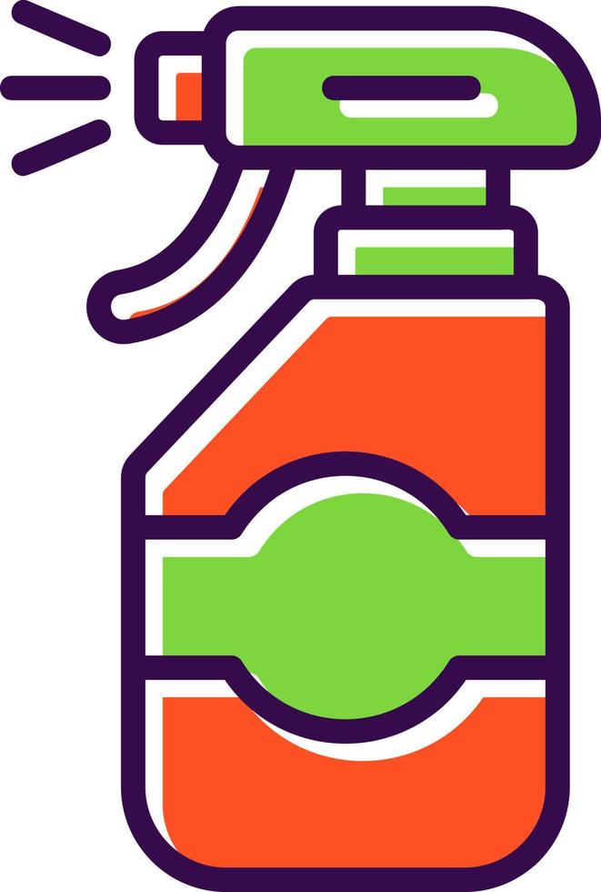 Cleaning Spray Vector Icon Design