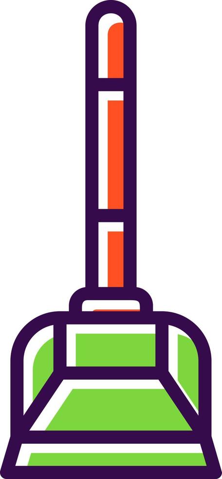 Dustpan Vector Icon Design