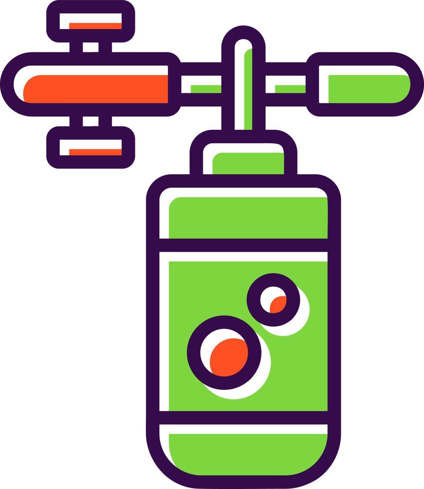 Foam Gun Vector Icon Design