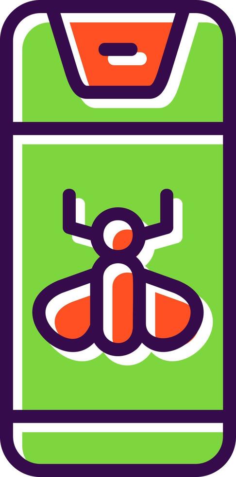 Insect Repellent Vector Icon Design
