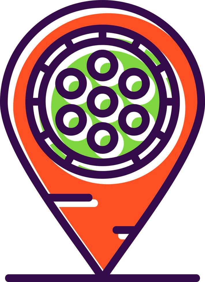 Cinema Location Vector Icon Design