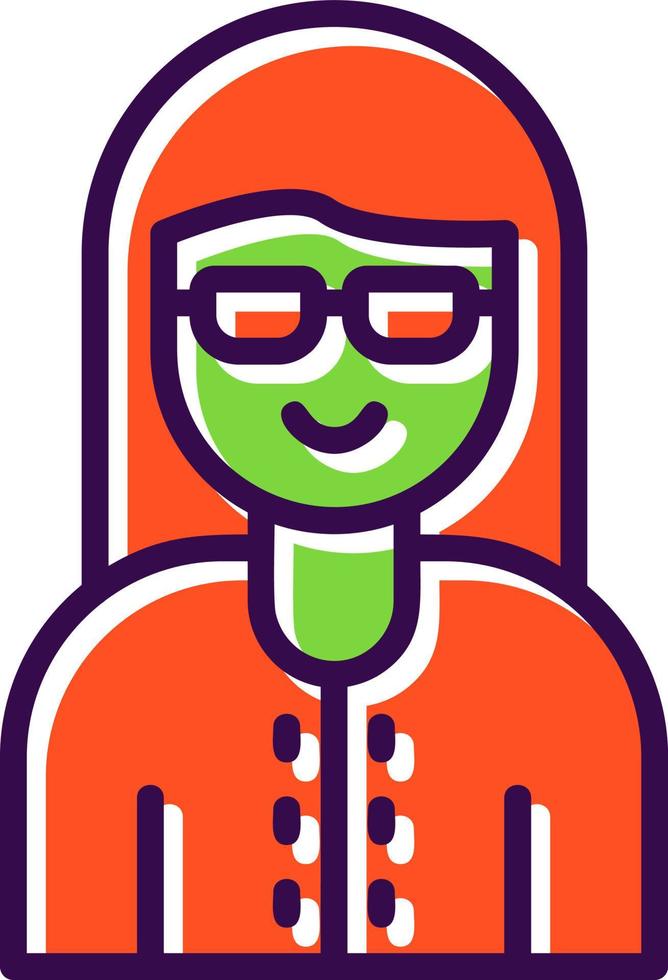 Actress Vector Icon Design