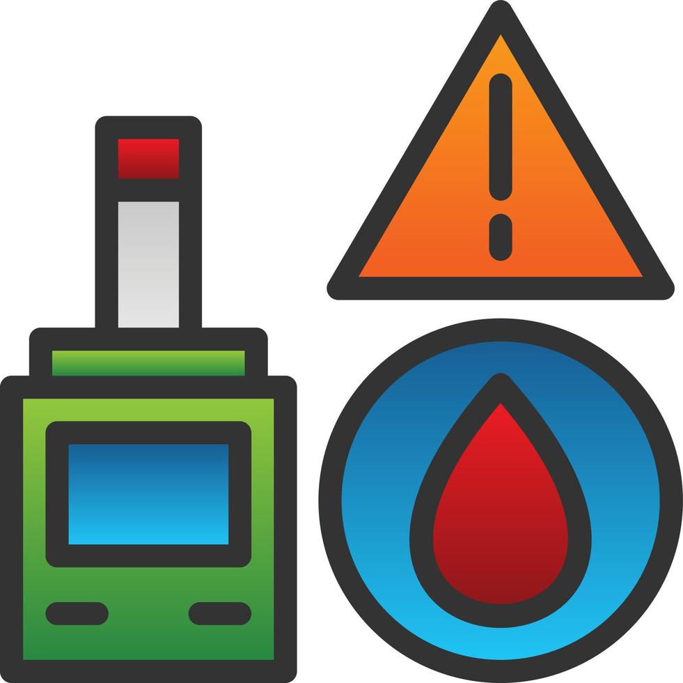 Diabetes Vector Icon Design