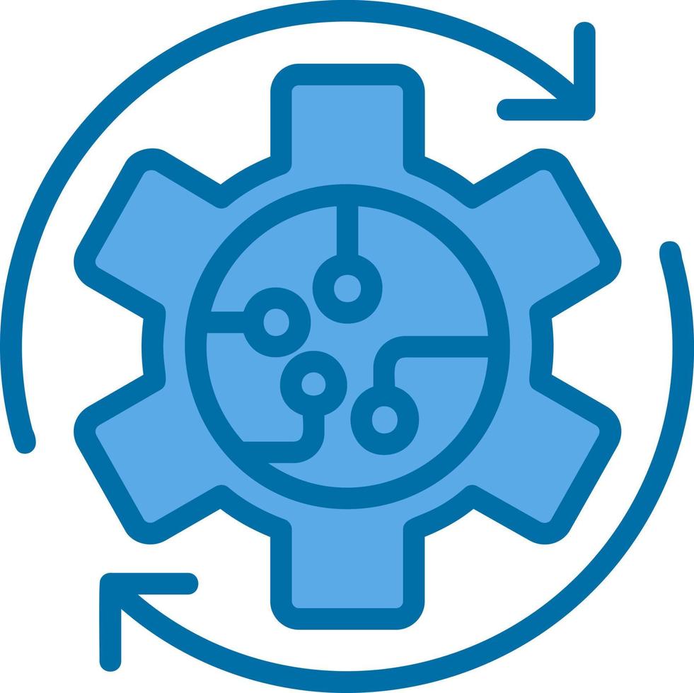 Processing Vector Icon Design