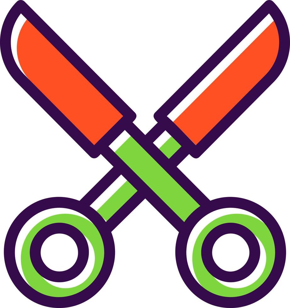 Scissors Vector Icon Design