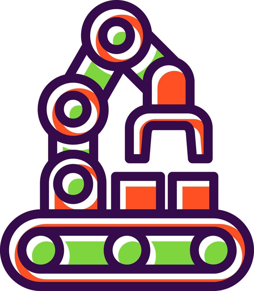 Conveyor Vector Icon Design
