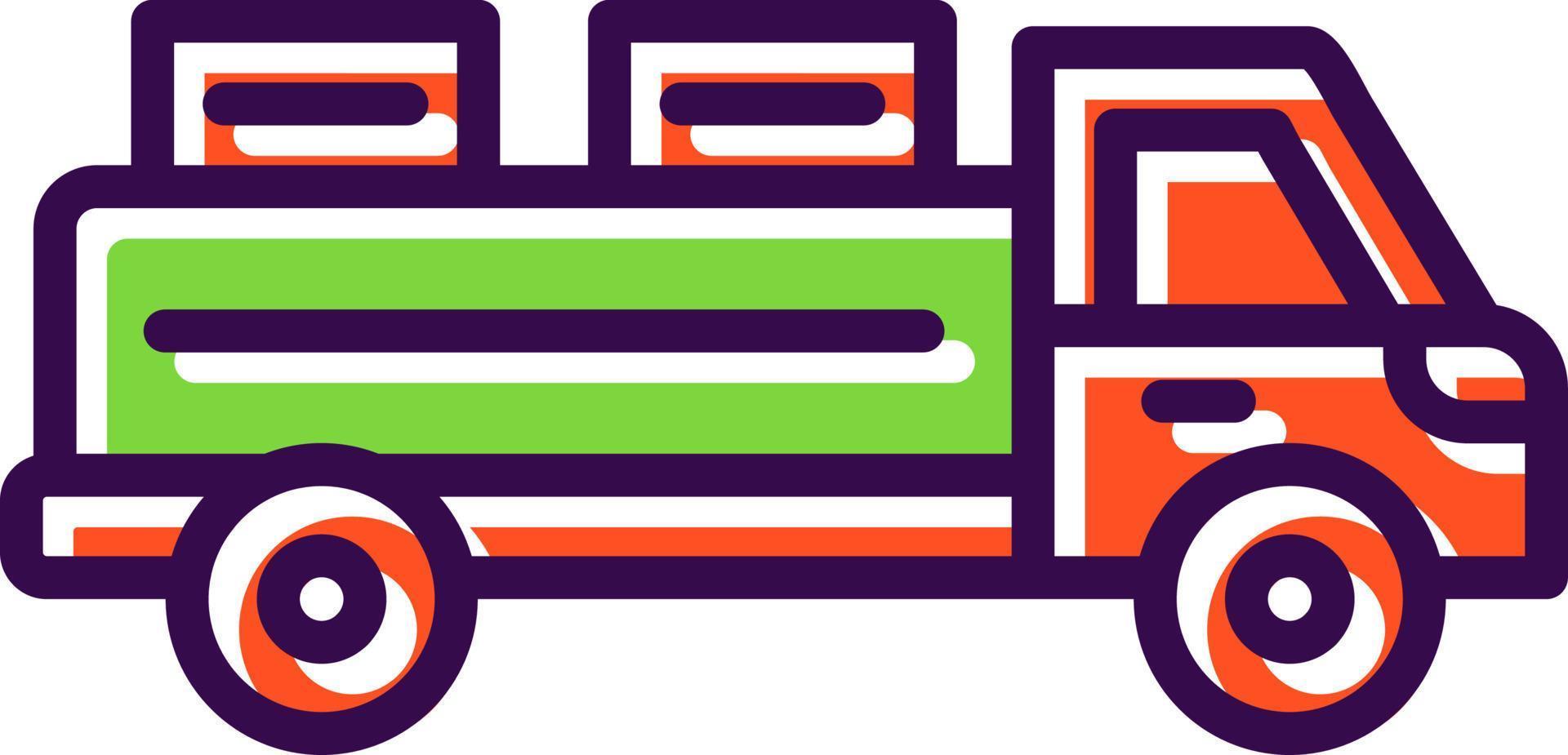 diseño de icono de vector de camioneta