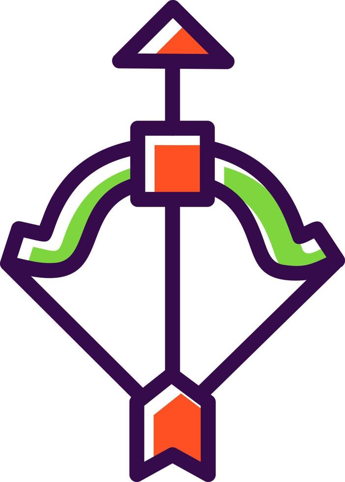Crossbow Vector Icon Design