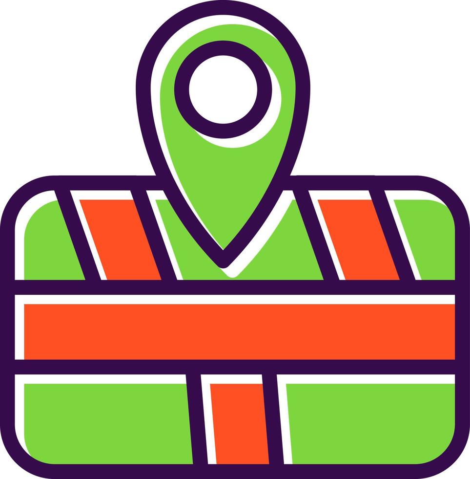 Map Vector Icon Design