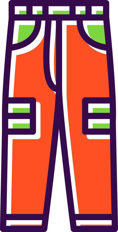 Pants Vector Icon Design