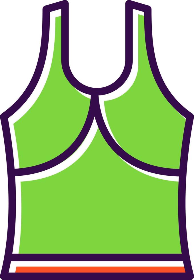 Sleeveless Vector Icon Design