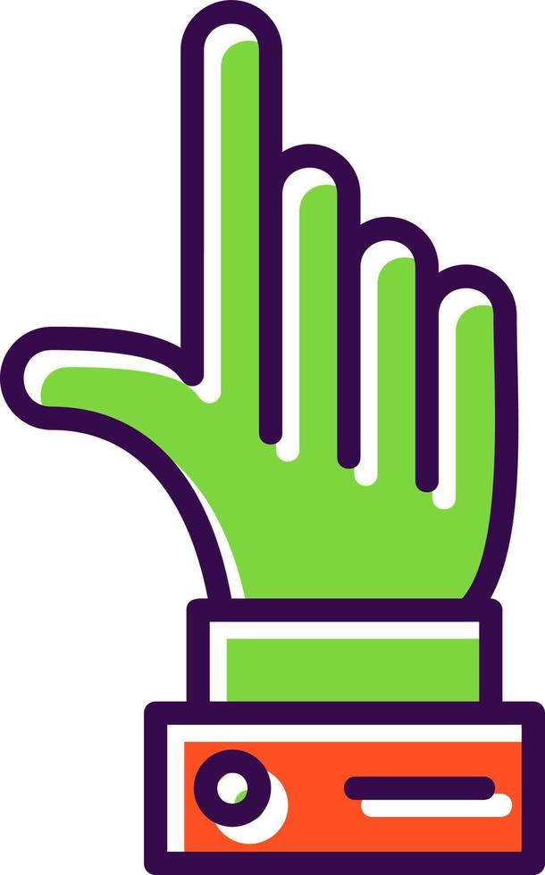 Finger Vector Icon Design