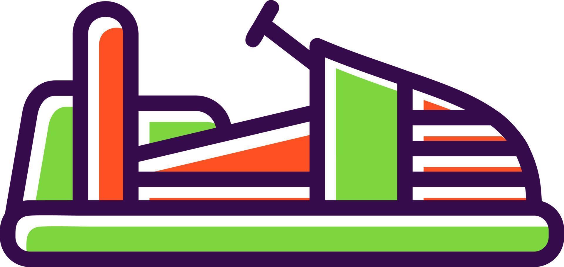 Dodgem Vector Icon Design