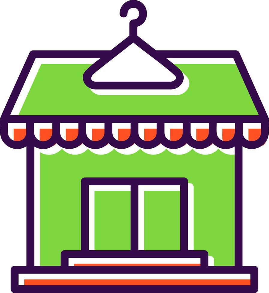 Thrift SHop Vector Icon Design