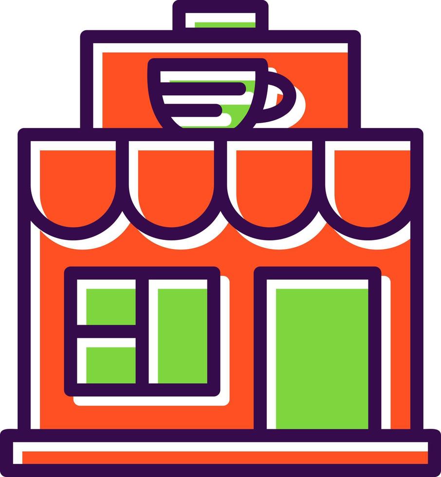Cafe Vector Icon Design