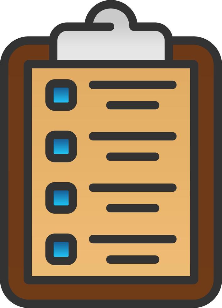 Clipboard Vector Icon Design