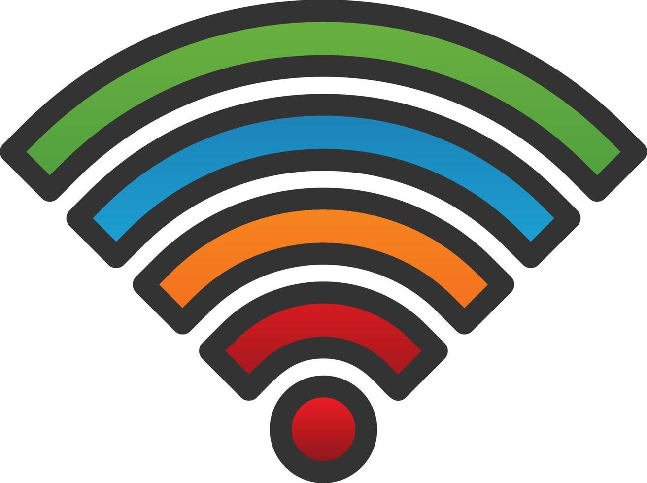 Wifi Vector Icon Design