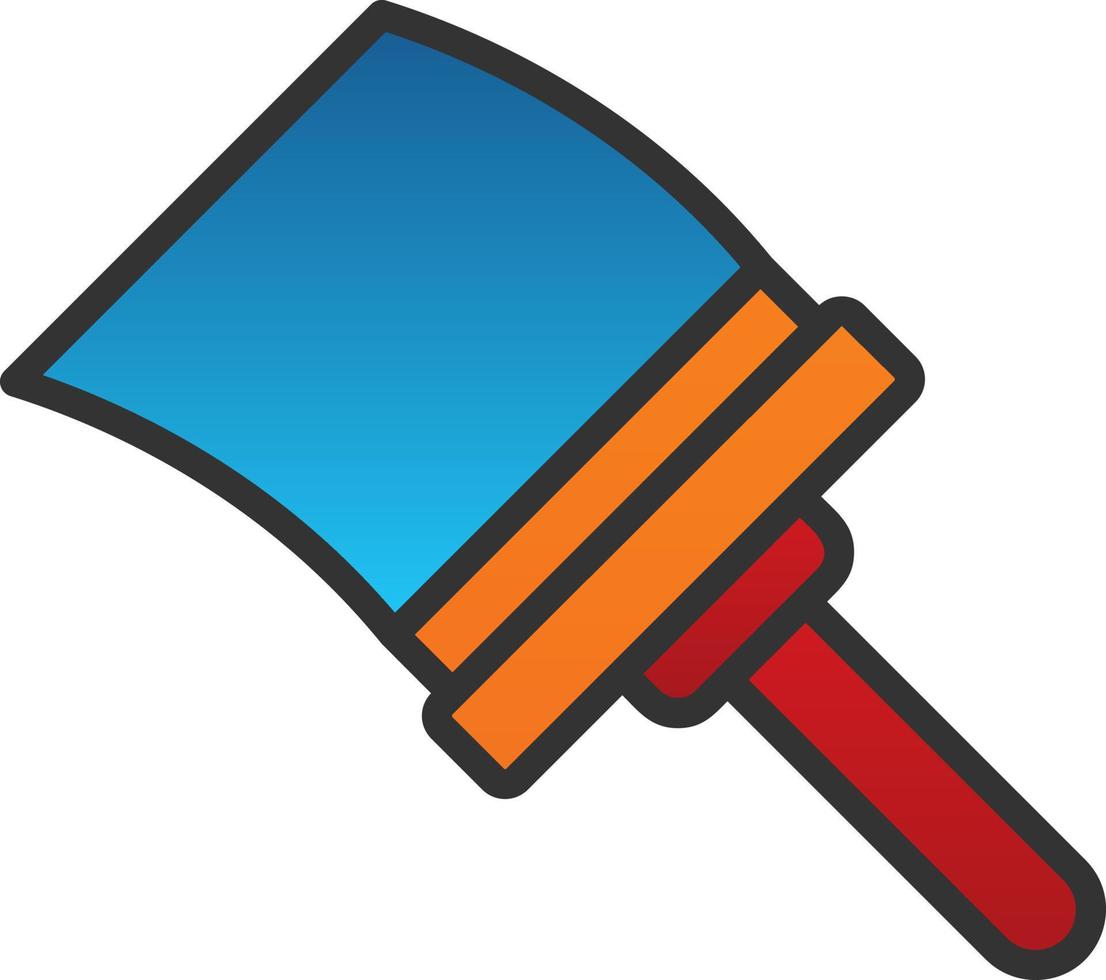 Squeegee Vector Icon Design