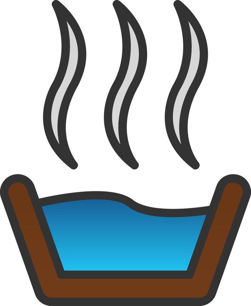 Steam Vector Icon Design